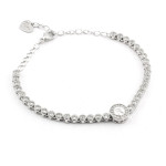 Zoppi jewels|Bracciale Tennis con lettera R in argento 925|49,00 €