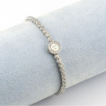 Zoppi jewels|Bracciale Tennis con lettera R in argento 925|49,00 €