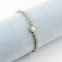 Zoppi Jewels|Bracciale Tennis con lettera I in argento 925