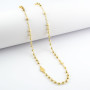 Girocollo a rosario in argento dorato 40,00 € Collane religiose