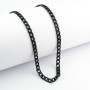 Zoppi Jewels|Girocollo uomo in acciaio nero