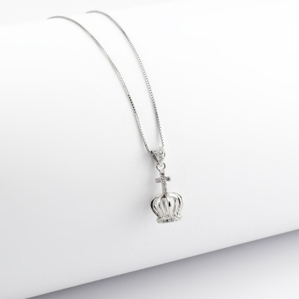 Collane religioseCollana con Corona con Croce in argento22,00 €