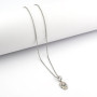 Collana teschio con pietre in argento 925 40,00 € Collane Uomo