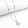 Zoppi Jewels|Collana croce greca in argento con preghiera