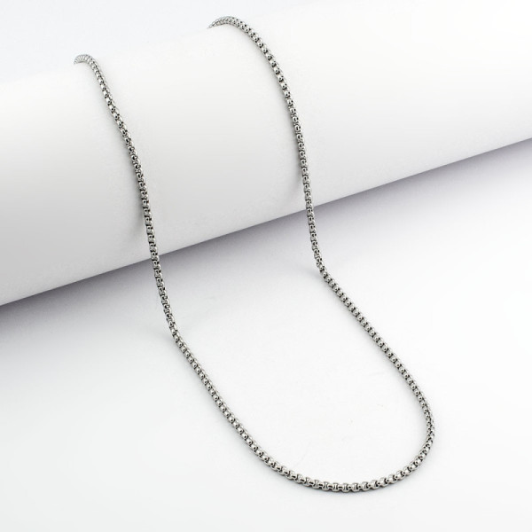 Zoppi jewels|Girocollo a maglia franco in acciaio|12,00 €