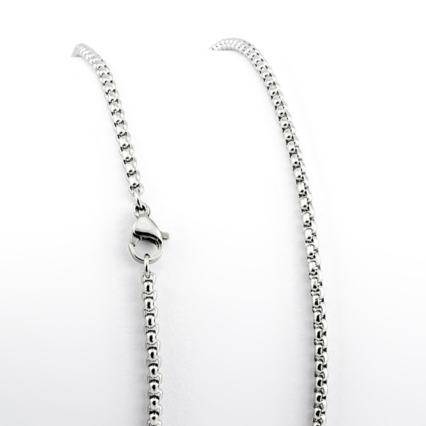 Zoppi jewels|Girocollo a maglia franco in acciaio|12,00 €