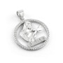 Medaglia Santa Rita in argento 925 e pietre 25,00 € Croci e Medaglie
