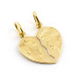 Zoppi Jewels:Ciondolo Cuore divisibile con volti in oro giallo