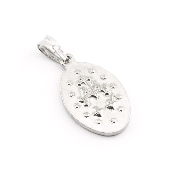 Zoppi Jewels|Medaglia Madonna miracolosa in argento