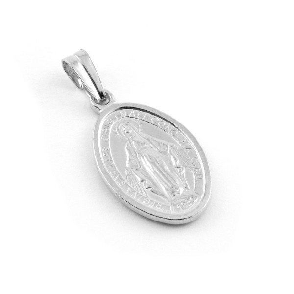Zoppi Jewels|Medaglia Madonna miracolosa in argento