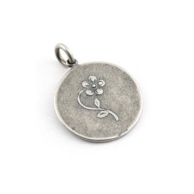 Zoppi jewels|Pendente Tau in oro giallo e bianco 18kt|180,00 €