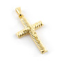 Zoppi Jewels|Croce con cristo argento dorato