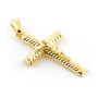 Zoppi Jewels|Croce con cristo argento dorato