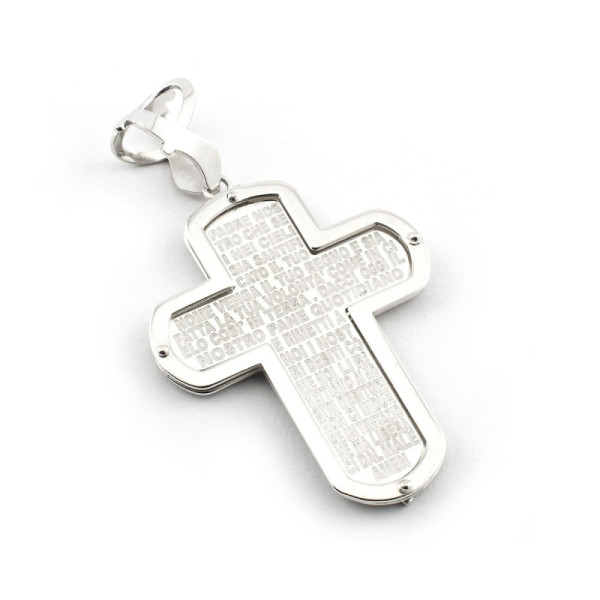 Zoppi jewels|Croce in argento con preghiera del padre nostro|40,00 €