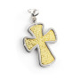 Croce con preghiera in argento bicolore 40,00 € Croci e Medaglie