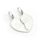 Zoppi Jewels|Cuore divisibile in argento inciso love