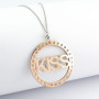 Collana con ciondolo Kiss bifacciale bicolore 50,00 € Collane Donna