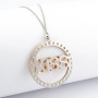 Collana con ciondolo Kiss bifacciale bicolore 50,00 € Collane Donna