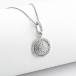 Zoppi jewels|Collana con ciondolo tondo in argento e pietre|35,00 €