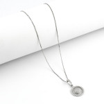 Zoppi jewels|Collana con ciondolo tondo in argento e pietre|35,00 €