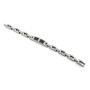 Bracciale uomo in acciaio satinato con piastrino 15,00 € Bracciali Uomo