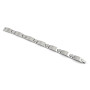 Bracciale uomo a piastre alternate in acciaio 15,00 € Bracciali Uomo
