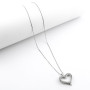 Zoppi Jewels|Cuore in argento 925 e pietre zirconi