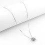 Zoppi Jewels|Collana con raggiera in argento 925 e zirconi