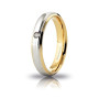 Fede Unoaerre Cassiopea con diamante 900,00 € Fedi Brillanti Promesse