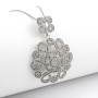 Zoppi Jewels:Collana con pendente vintage in argento e pietre:50,00 €