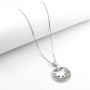 Pendente in argento e pietre con catenina veneziana 48,00 € Collane Donna