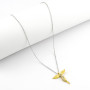 Collana Angelo in argento dorato con pietre 44,00 € Collane Donna