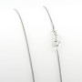 Catenina veneziana in oro bianco 45cm 120,00 € Catene oro