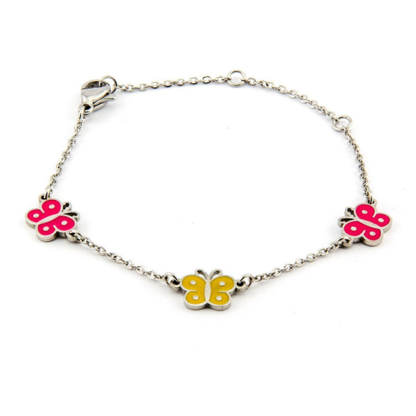 Zoppi jewels|Bracciale bimba con farfalle|16,00 €