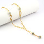 Zoppi Jewels:Collana a catena con pallini di zirconi in oro 18kt:1.020,00 €