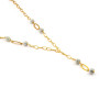 Zoppi Jewels:Collana a catena con pallini di zirconi in oro 18kt:1.020,00 €