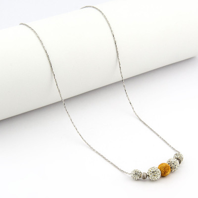 Zoppi jewels|Collana donna in acciaio con cuori e cristalli bianchi|24,00 €