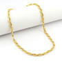 Collier in oro 18kt a catena intrecciata 940,00 € Collane Donna
