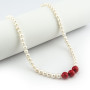 Zoppi Jewels:Collana di perle e corallo rosso terminali in argento 925:120,00 €
