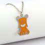 Zoppi Jewels|Collana Hello Spank Arancio in acciaio 316L