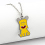 Zoppi Jewels:Collana Hello Spank giallo in acciaio 316L