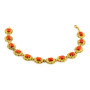 Bracciale in oro 18kt con corallo rosso naturale 1,00 € Bracciali con gemme