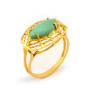 Zoppi Jewels|Anello in oro giallo 18kt con turchese