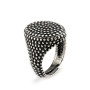 Anello chevalier pallinato ovale 40,00 € Anelli Uomo