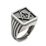 Anelli UomoAnello sigillo massonico in argento 92560,00 €