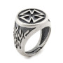 Zoppi Jewels|Anello con croce dei templari in argento