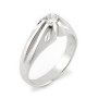 Solitario uomo in argento con zircone 40,00 € Anelli Uomo