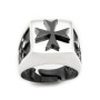 Anello medievale con croce dei templari in argento 45,00 € Anelli Uomo