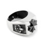 Anello medievale con croce dei templari in argento 45,00 € Anelli Uomo