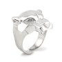 Anello con Pantera in argento 925 lucido 55,00 € Anelli Uomo